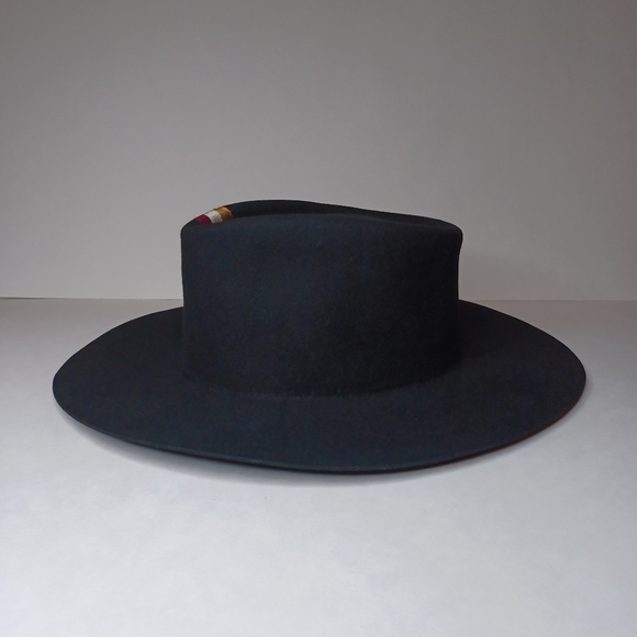 A Botts Willis Black Beaver Blend Custom Made Hat - Picture 8 of 8